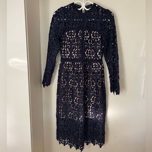 Zara blue lace Dress